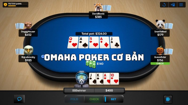 Chơi Omaha Poker cơ bản