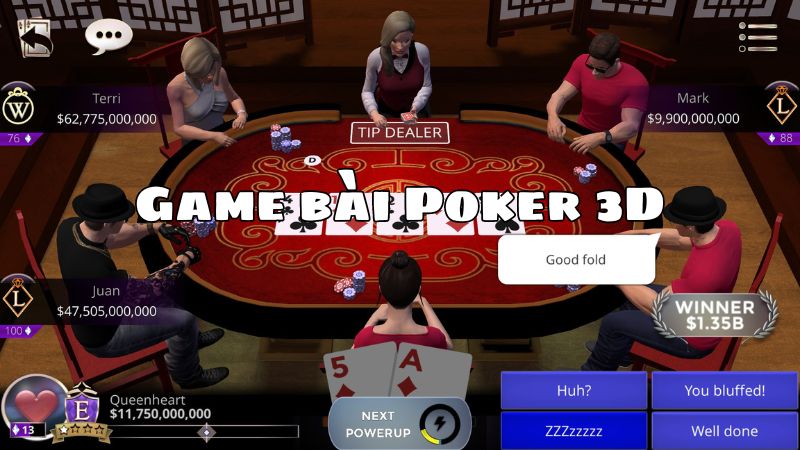 Game bài Poker 3D