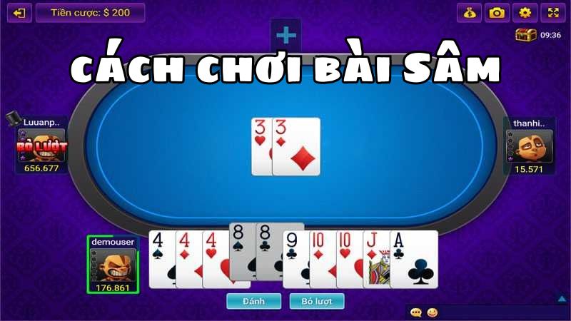 Cách chơi bài Sâm